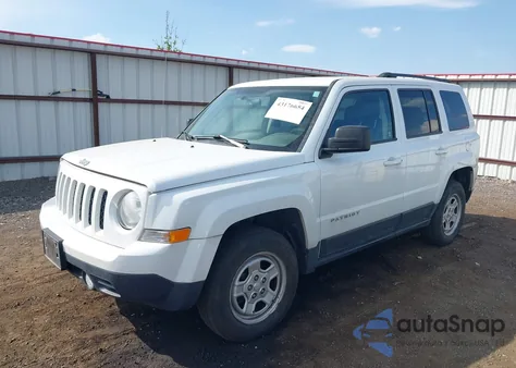 2014 Jeep Patriot Sport from USA, damaged, VIN 1C4NJRBB3ED886353